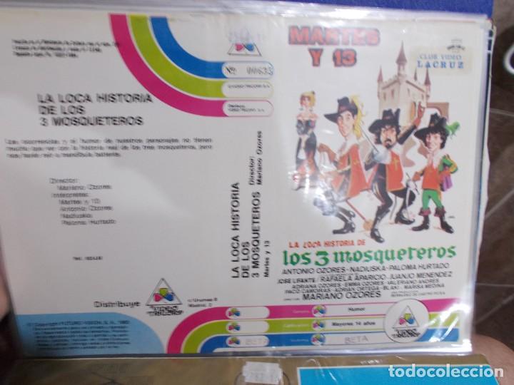 Cinema: LOS 3 MOSQUETEROS &uml;&uml;SOLO CARATULA&uml;&uml;&uml;&uml;ORIGINAL DE VIDEO CLUB SOLO CARATULA&uml;&uml;