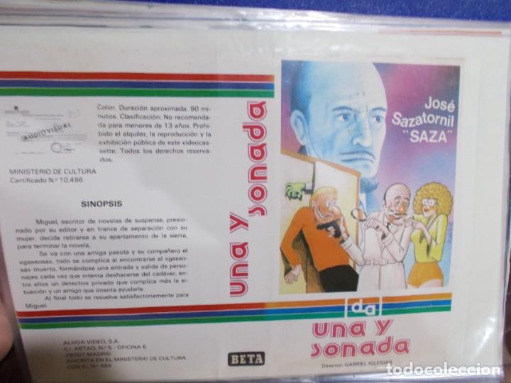 Cinema: UNA Y SONADA &uml;&uml;SOLO CARATULA&uml;&uml;&uml;&uml;ORIGINAL DE VIDEO CLUB SOLO CARATULA&uml;&uml;