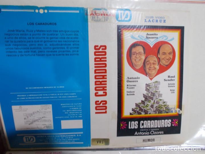Cinema: LOS CARADUROS &uml;&uml;SOLO CARATULA&uml;&uml;&uml;&uml;ORIGINAL DE VIDEO CLUB SOLO CARATULA&uml;&uml;