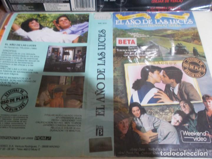 Cinema: EL A&Ntilde;O DE LAS LUCES &uml;&uml;SOLO CARATULA&uml;&uml;&uml;&uml;ORIGINAL DE VIDEO CLUB SOLO CARATULA&uml;&uml;