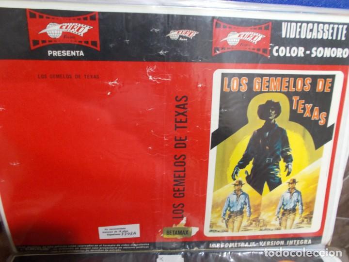 Kino: LOS GEMELOS DE TEXAS &uml;&uml;SOLO CARATULA&uml;&uml;&uml;&uml;ORIGINAL DE VIDEO CLUB SOLO CARATULA&uml;&uml;