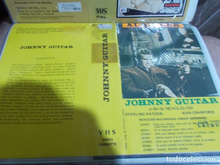 Cinema: JOHNNY GUITAR &uml;&uml;SOLO CARATULA&uml;&uml;&uml;&uml;ORIGINAL DE VIDEO CLUB SOLO CARATULA&uml;&uml;