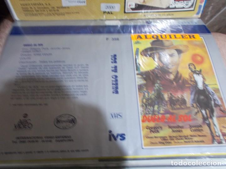Cinema: DUELO AL SOL &uml;&uml;SOLO CARATULA&uml;&uml;&uml;&uml;ORIGINAL DE VIDEO CLUB SOLO CARATULA&uml;&uml;