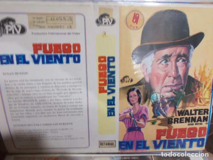 Cinema: FUEGO EN EL VIENTO &uml;&uml;SOLO CARATULA&uml;&uml;&uml;&uml;ORIGINAL DE VIDEO CLUB SOLO CARATULA&uml;&uml;