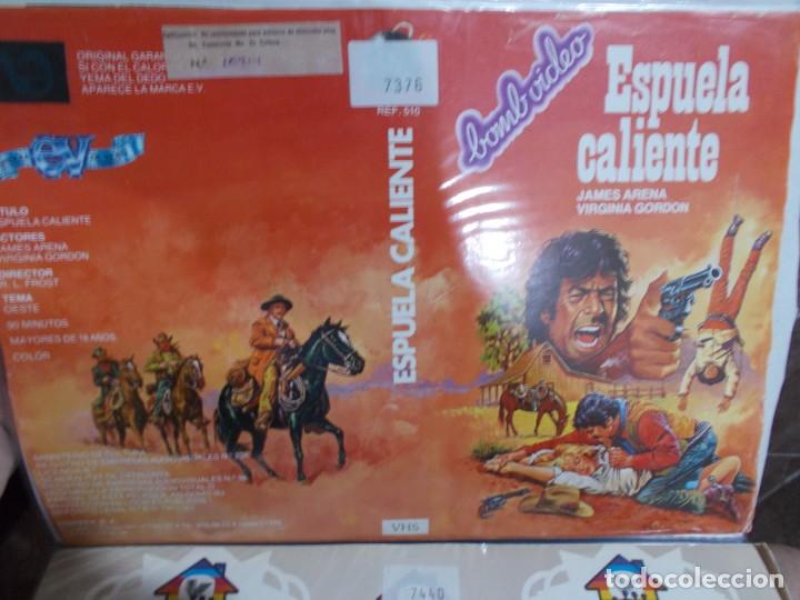Cinema: ESPUELA CALIENTE &uml;&uml;SOLO CARATULA&uml;&uml;&uml;&uml;ORIGINAL DE VIDEO CLUB SOLO CARATULA&uml;&uml;