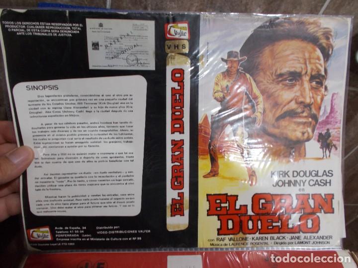 Cinema: EL GRAN DUELO &uml;&uml;SOLO CARATULA&uml;&uml;&uml;&uml;ORIGINAL DE VIDEO CLUB SOLO CARATULA&uml;&uml;