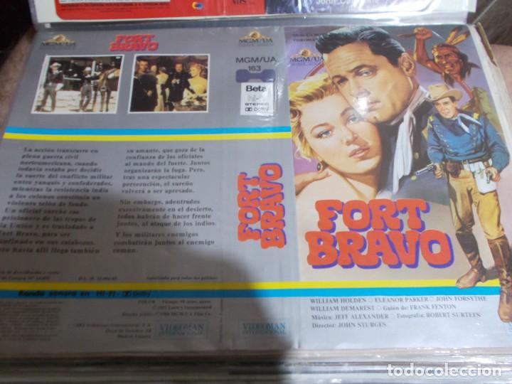 Cinema: FORT BRAVO &uml;&uml;SOLO CARATULA&uml;&uml;&uml;&uml;ORIGINAL DE VIDEO CLUB SOLO CARATULA&uml;&uml;
