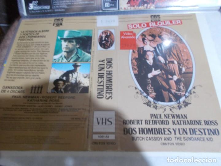 Cinema: DOS HOMBRES Y UN DESTINO &uml;&uml;SOLO CARATULA&uml;&uml;&uml;&uml;ORIGINAL DE VIDEO CLUB SOLO CARATULA&uml;&uml;