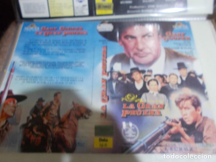 Cinema: LA GRAN PRUEBA &uml;&uml;SOLO CARATULA&uml;&uml;&uml;&uml;ORIGINAL DE VIDEO CLUB SOLO CARATULA&uml;&uml;
