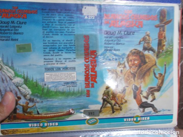 Cine: LOS BLANCOS DE ALASKA &uml;&uml;SOLO CARATULA&uml;&uml;&uml;&uml;ORIGINAL DE VIDEO CLUB SOLO CARATULA&uml;&uml;