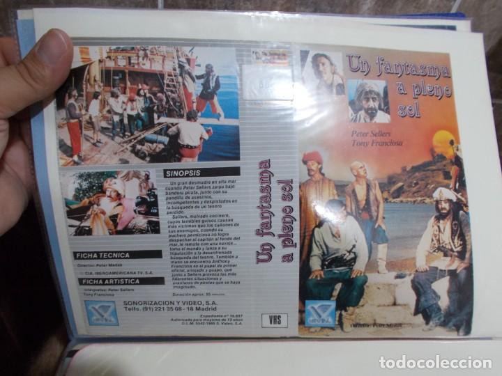 Kino: UN FANTASMA A PLENO SOL &uml;&uml;SOLO CARATULA&uml;&uml;&uml;&uml;ORIGINAL DE VIDEO CLUB SOLO CARATULA&uml;&uml;