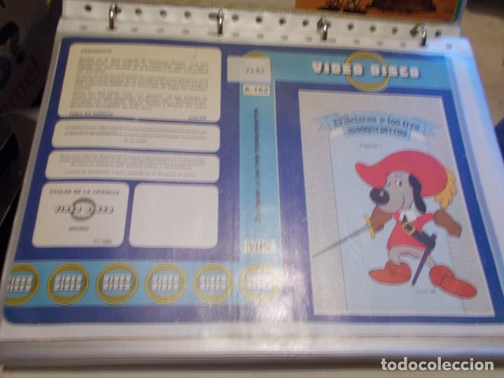 Kino: D,ARTACAN Y LOS TRES MOSQUEPERROS, ,,SOLO ,CARATULA,, ORIGINAL DE VIDEO CLUB ,,SOLO CARATULA