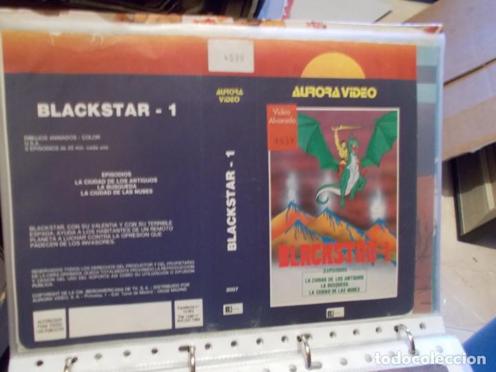 Kino: BLACKSTAR 1 ,,SOLO ,CARATULA,, ORIGINAL DE VIDEO CLUB ,,SOLO CARATULA
