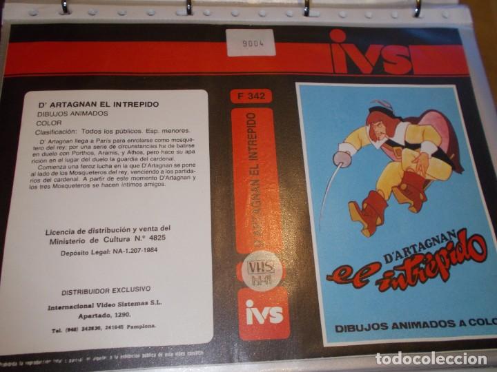 Kino: D,ARTAGNAN EL INTREPIDO , ,,SOLO ,CARATULA,, ORIGINAL DE VIDEO CLUB ,,SOLO CARATULA