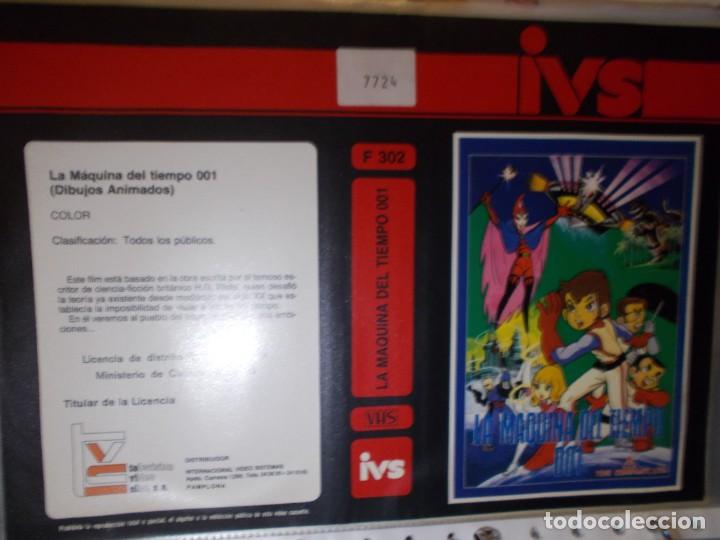 Kino: LA MAQUINA DEL TIEMPO 001 ,,SOLO ,CARATULA,, ORIGINAL DE VIDEO CLUB ,,SOLO CARATULA