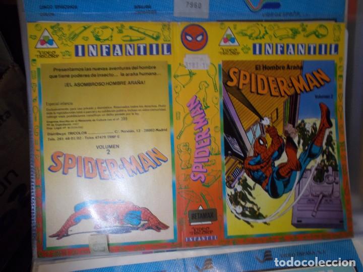 Kino: SPIDER MAN ,,SOLO ,CARATULA,, ORIGINAL DE VIDEO CLUB ,,SOLO CARATULA