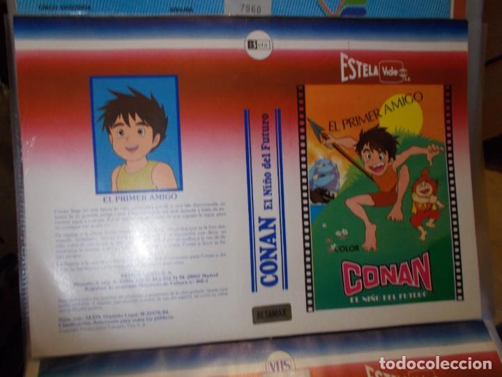 Kino: CONAN EL NI&Ntilde;O DEL FUTURO ,,SOLO ,CARATULA,, ORIGINAL DE VIDEO CLUB ,,SOLO CARATULA