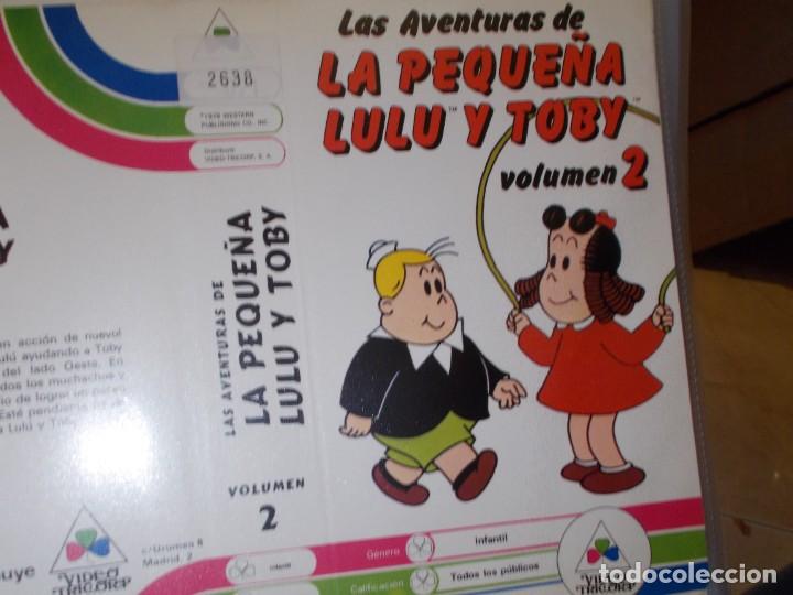 Kino: LAS AVENTURAS DE LA PEQUE&Ntilde;A LULU Y TOBY ,,SOLO ,CARATULA,, ORIGINAL DE VIDEO CLUB ,,SOLO CARATULA