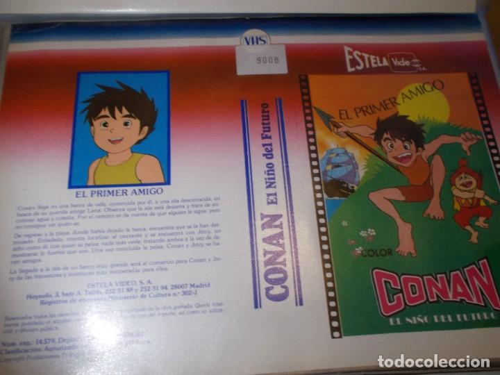 Kino: CONAN EL NI&Ntilde;O DEL FUTURO ,,SOLO ,CARATULA,, ORIGINAL DE VIDEO CLUB ,,SOLO CARATULA
