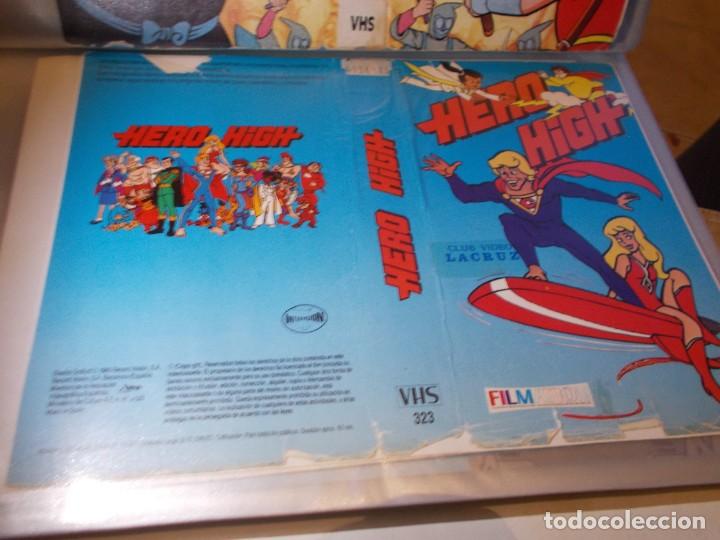 Cinema: HEROES HIGH ,,SOLO ,CARATULA,, ORIGINAL DE VIDEO CLUB ,,SOLO CARATULA
