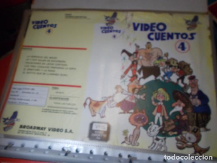 Cinema: VIDEO CUENTOS VOL 4 ,,SOLO ,CARATULA,, ORIGINAL DE VIDEO CLUB ,,SOLO CARATULA