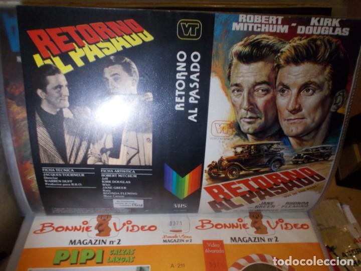 Cinema: RETORNO AL PASADO ,,SOLO ,CARATULA,, ORIGINAL DE VIDEO CLUB ,,SOLO CARATULA