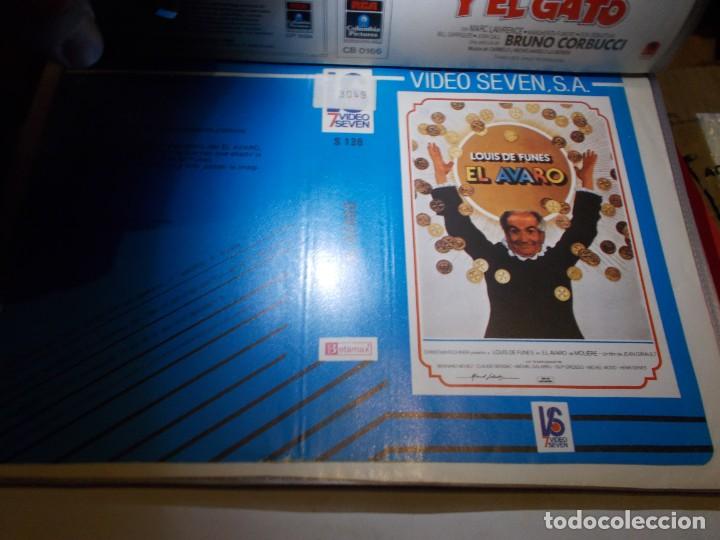Kino: EL AVARO ,,SOLO ,CARATULA,, ORIGINAL DE VIDEO CLUB ,,SOLO CARATULA