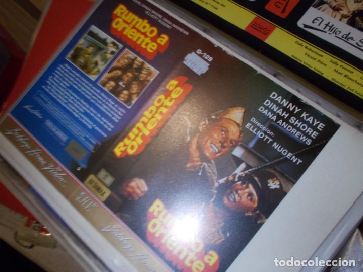 Cinema: RUMBO A ORIENTE ,,SOLO ,CARATULA,, ORIGINAL DE VIDEO CLUB ,,SOLO CARATULA