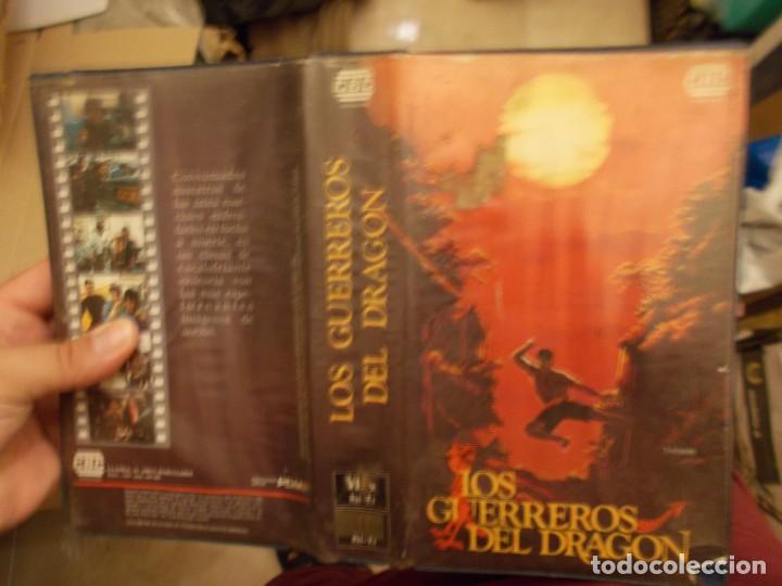 Cinema: LOS GUERREROS DEL DRAGON CAJA GRANDE '' SOLO CARATULA '' DE VIDEO CLUB SOLO CARATULA