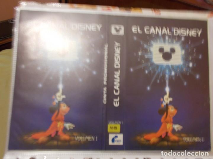 Cinema: EL CANAL DISNEY CAJA GRANDE '' SOLO CARATULA '' DE VIDEO CLUB SOLO CARATULA