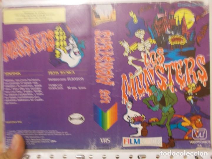 Cinema: LOS MONSTERS CAJA GRANDE '' SOLO CARATULA '' DE VIDEO CLUB SOLO CARATULA