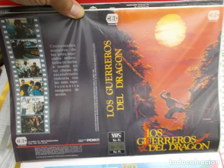 Kino: LOS GUERREROS DEL DRAGON (SOLO CARATULA ORIGINAL)
