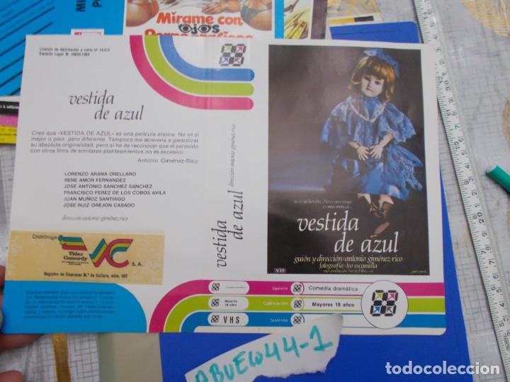Kino: VESTIDA AZUL (SOLO CARATULA ORIGINAL)