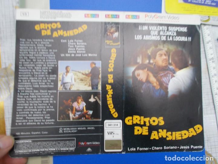 Kino: GRITOS DE ANSIEDAD (SOLO CARATULA ORIGINAL)