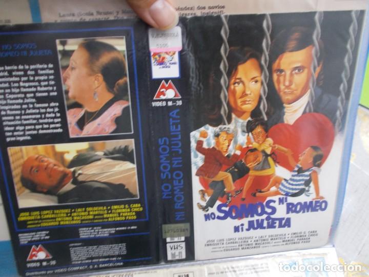 Cine: NO SOMOS NI ROMEO NI JULIETA (SOLO CARATULA)