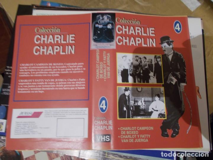 Cine: CHARLIE CHAPLIN PARA VHS O BETA ,, SOLO PORTADA A&Ntilde;OS 80 90