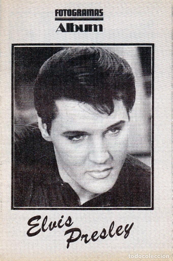 Cine: &Aacute;lbum fotogramas, biograf&iacute;a de Elvis Presley