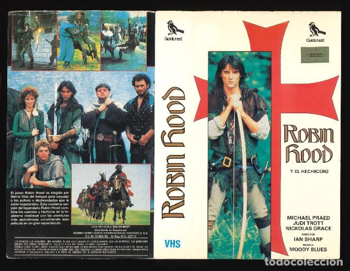 Cine: ROBIN HOOD Y EL HECHICERO - CAR&Aacute;TULA DE V&Iacute;DEO (AVENTURAS)