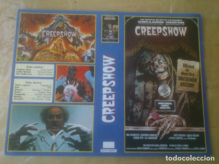 Cine: CREEPSHOW.CARATULA VHS. - Foto 1