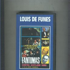 Cine: VIDEO VHS: LOUIS DE FUNES NUMERO 2A: FANTOMAS CONTRA SCOTLAND YARD. Lote 365190096