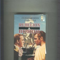 Cine: VIDEO VHS: REBELION A BORDO (CHARLES LAUGHTON-CLARK GABLE). Lote 365190601