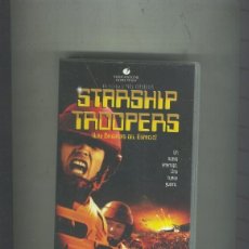 Cine: VIDEO VHS: STARSHIP TROOPERS: LAS BRIGADAS DEL ESPACIO. Lote 366177981