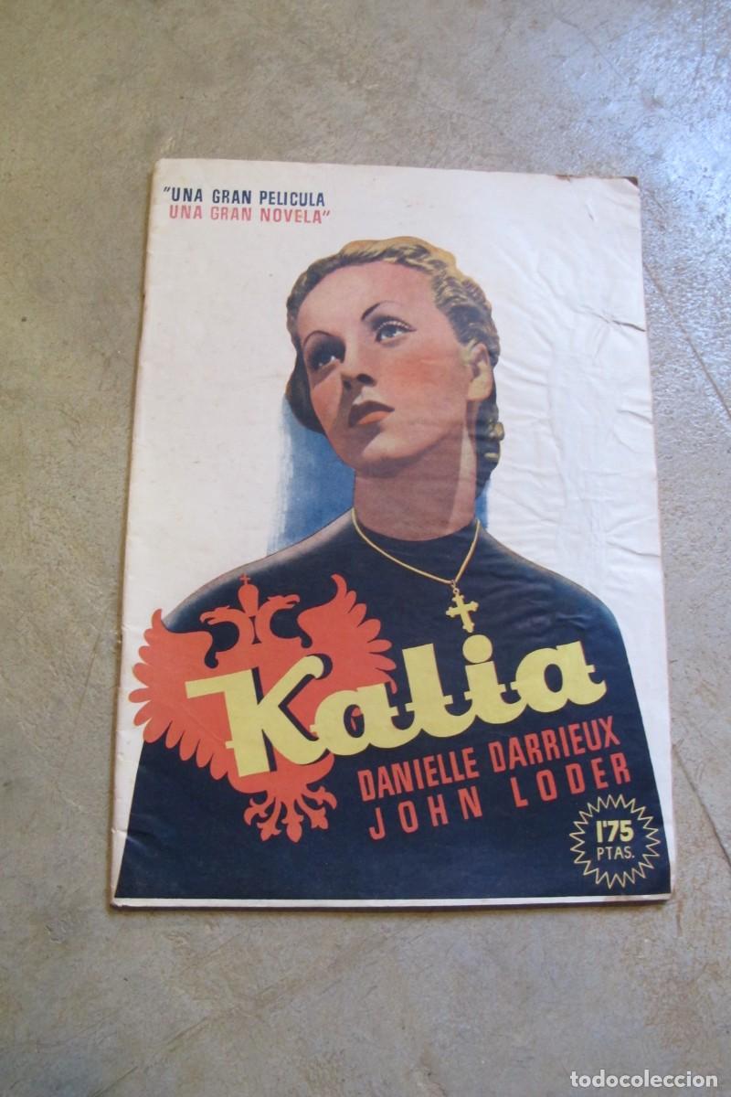 Cine: KATIA. DANIELLE DARRIEUX, JOHN LODER