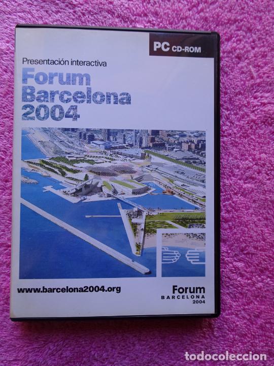 Cine: forum barcelona 2004 presentaci&oacute;n interactiva PC CD-ROM - Foto 1