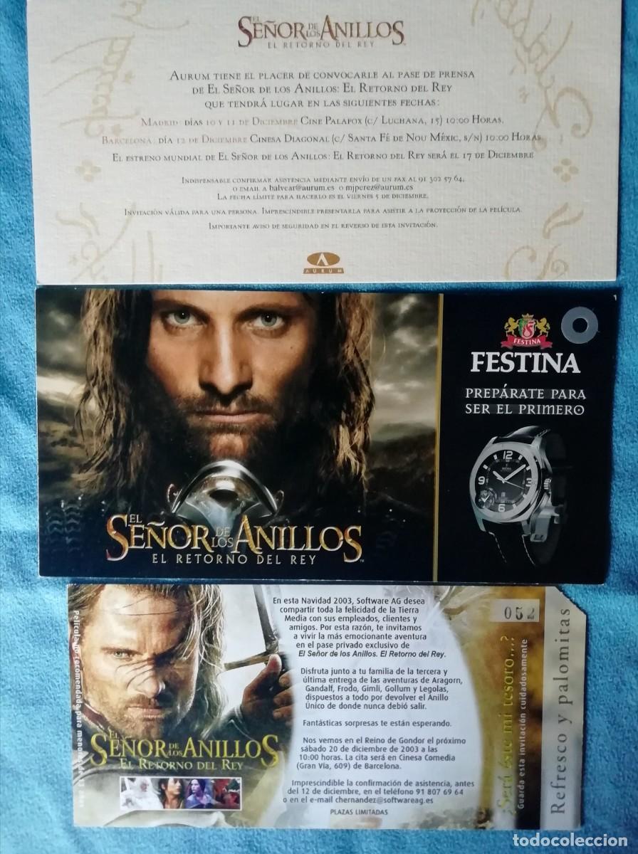 Cine: El se&ntilde;or de los anillos. - Foto 1