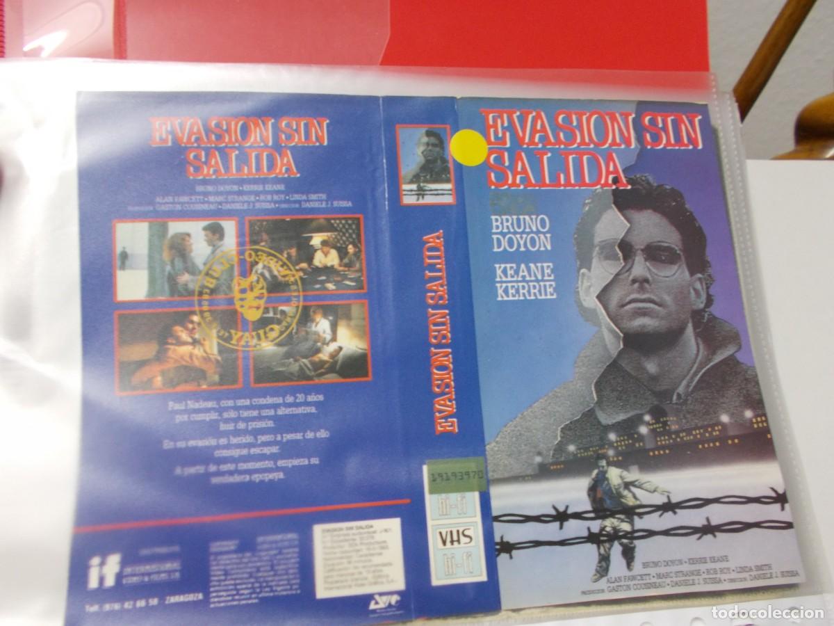 Cinema: EVASION SIN SALIDA &acute;CARATULA ORIGINAL DE VIDEO CLUB &acute;SOLO CARATULA &acute;''''
