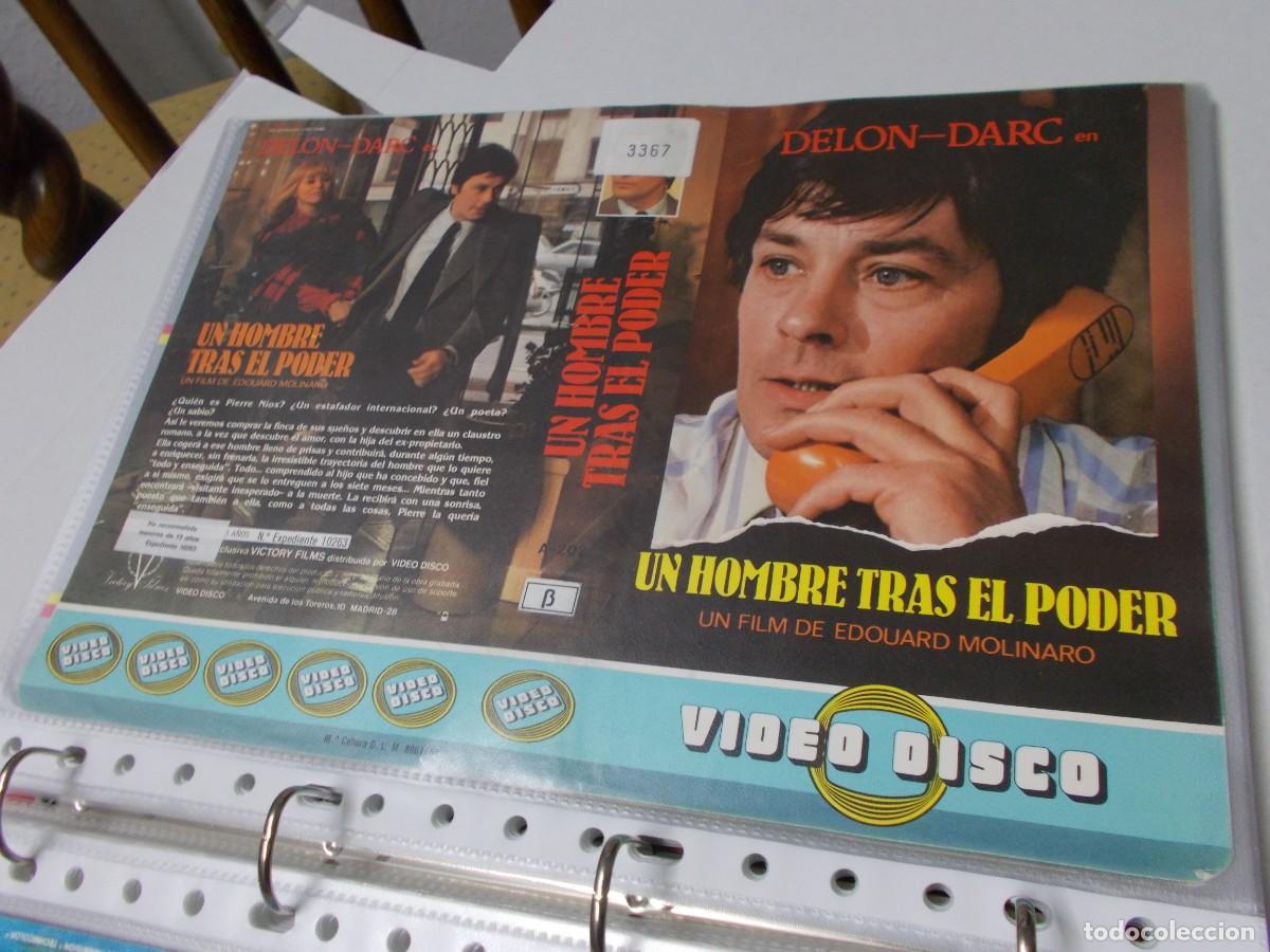 Cinema: UN HOMBRE TRAS EL PODER &acute;CARATULA ORIGINAL DE VIDEO CLUB &acute;SOLO CARATULA &acute;''''