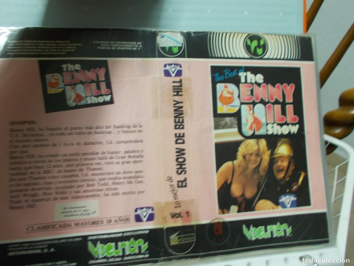 Cinema: EL SHOW DE BENNY HILL&acute;CARATULA ORIGINAL DE VIDEO CLUB &acute;SOLO CARATULA &acute;''''