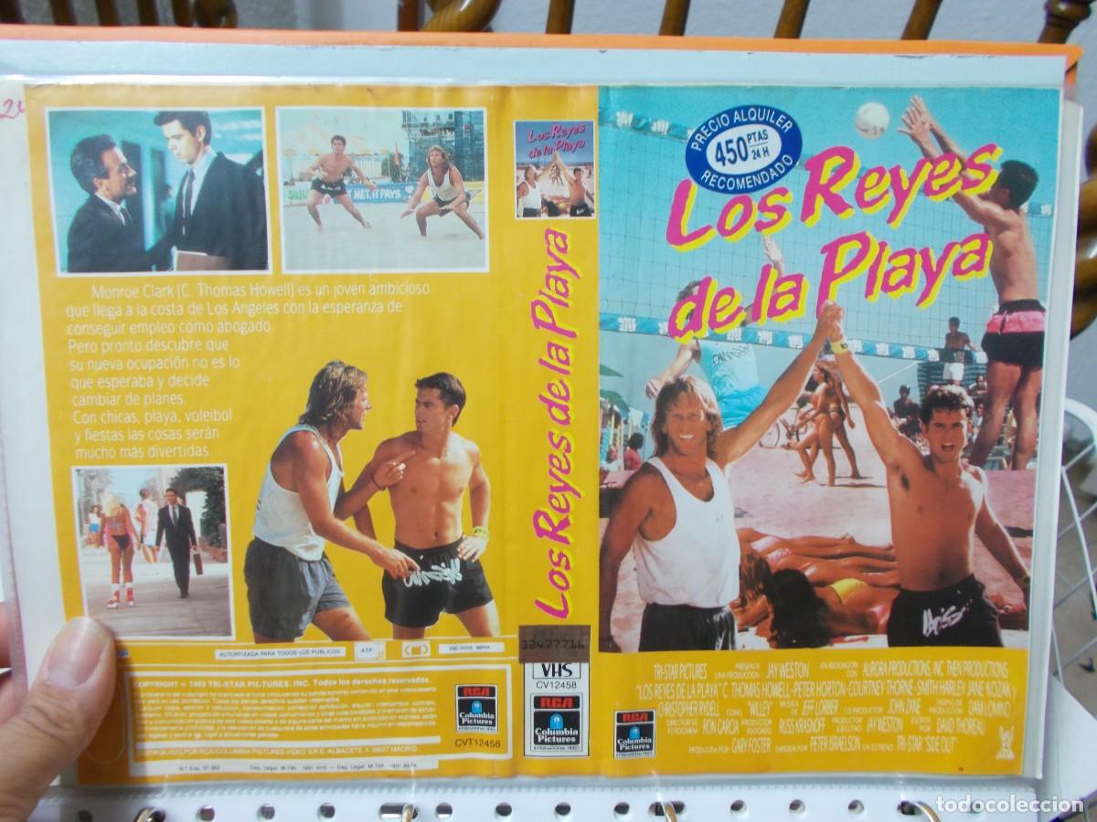 Cinema: LOS REYES DE LA PLAYA &acute;CARATULA ORIGINAL DE VIDEO CLUB &acute;SOLO CARATULA &acute;''''