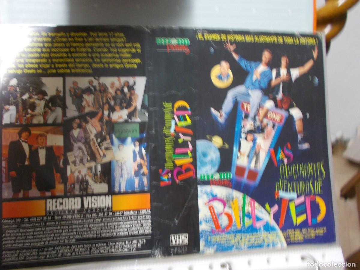 Cinema: LAS ALUCINANTES AVENTURAS DE BILLY TED &acute;CARATULA ORIGINAL DE VIDEO CLUB &acute;SOLO CARATULA &acute;''''